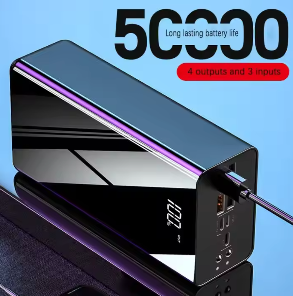 High Capacity Portable Power Bank - 50,000mAh