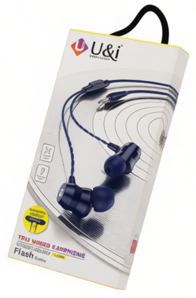 U&i Flash Series TPU Wired Earphones