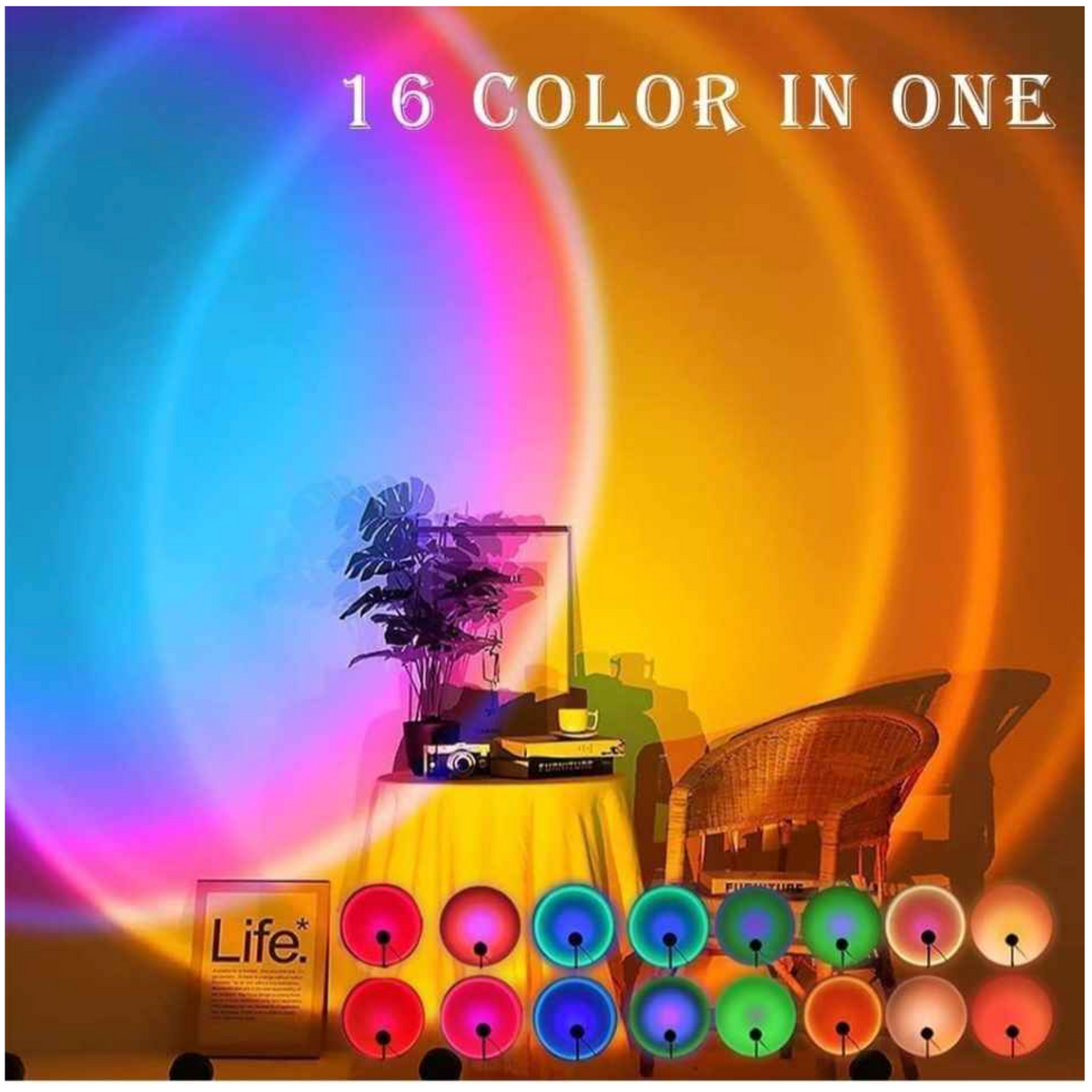 Sunset Lamp Projector