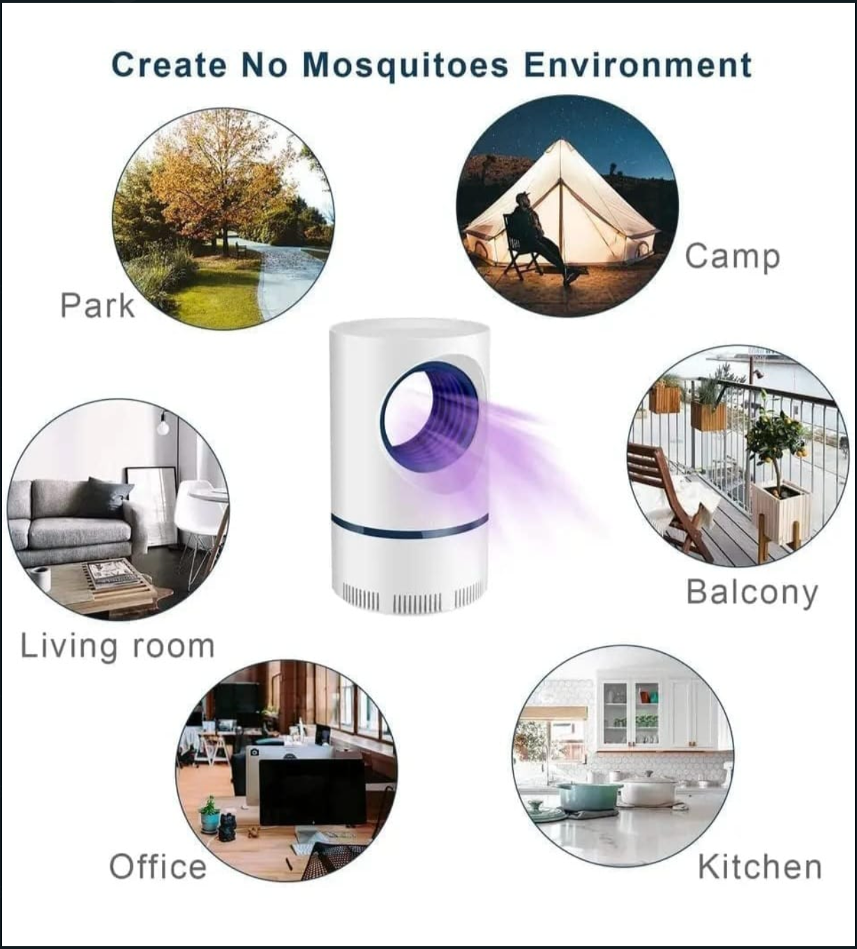 USB LED Mosquito Killer