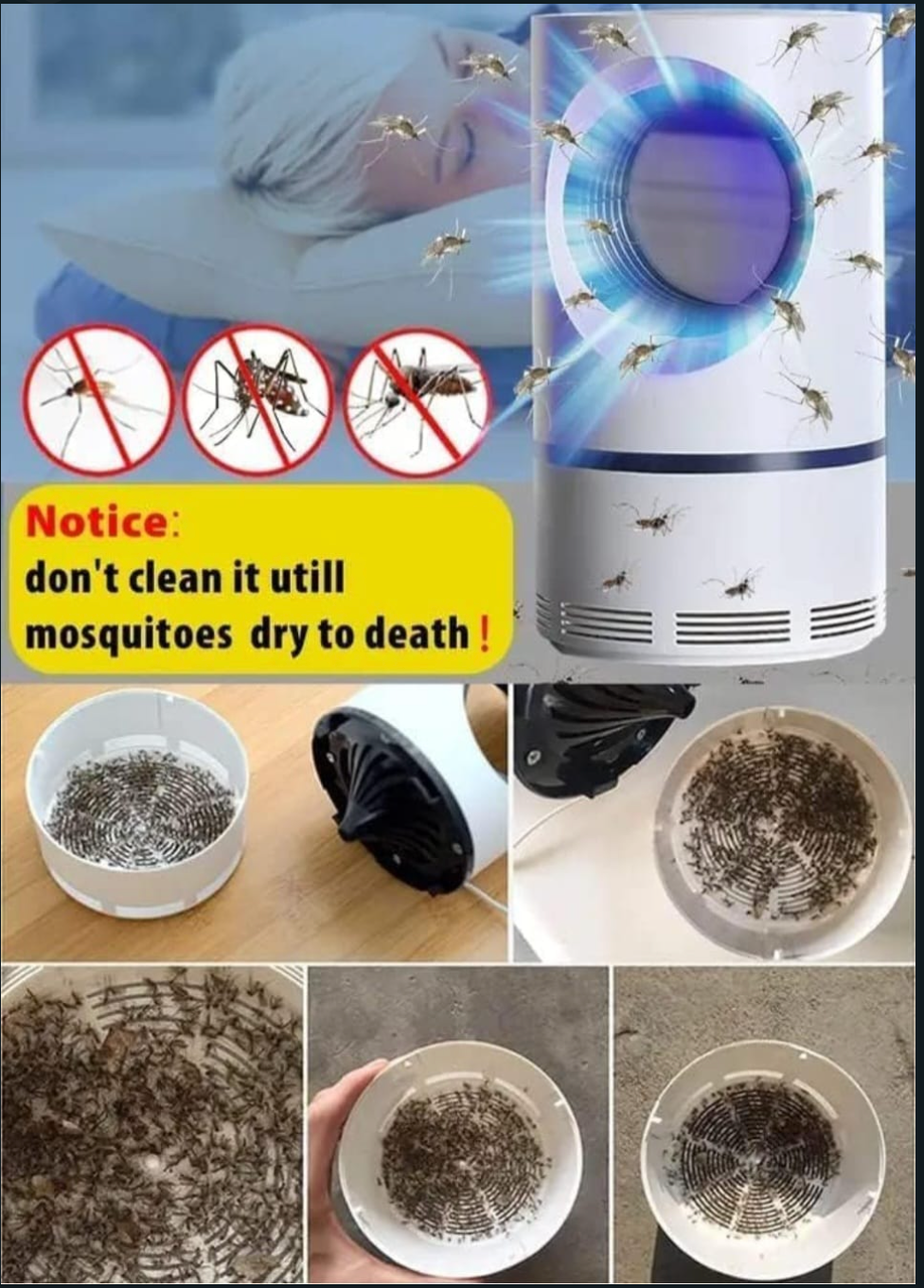 USB LED Mosquito Killer