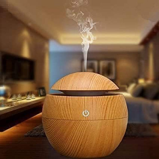 Aroma Air Humidifier Wooden Cool Mist