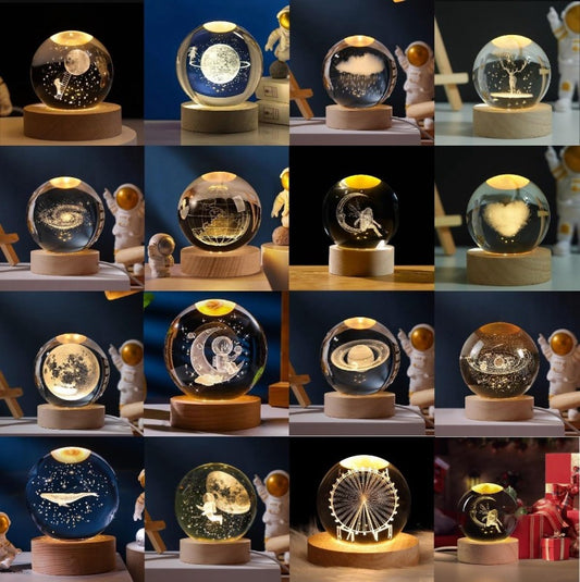 Crystal Ball Lamp