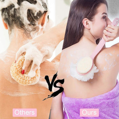 2 in 1 Loofah & Bristle Bath Brush