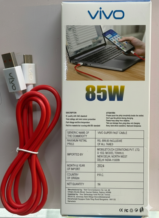 Vivo charge 85w Power adapter