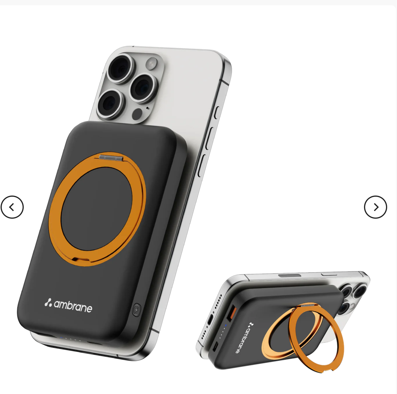 AeroSync Mount – 10000mAh MagSafe Wireless Power Bank with Mobile Stand