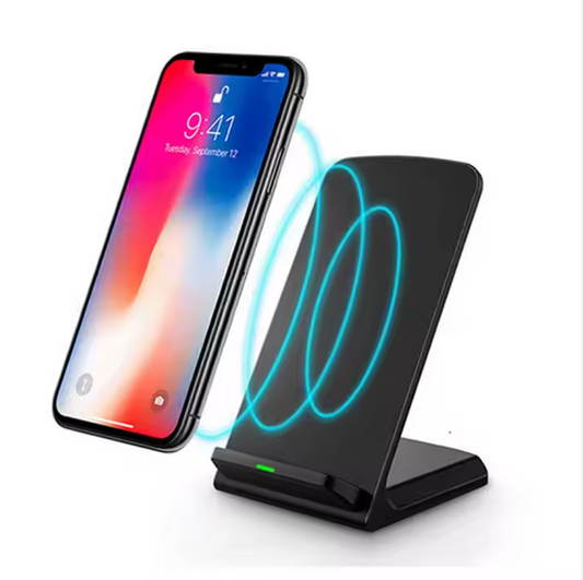 Toptai Fast Wireless Charging Stand Holder – 15W Smart Charger