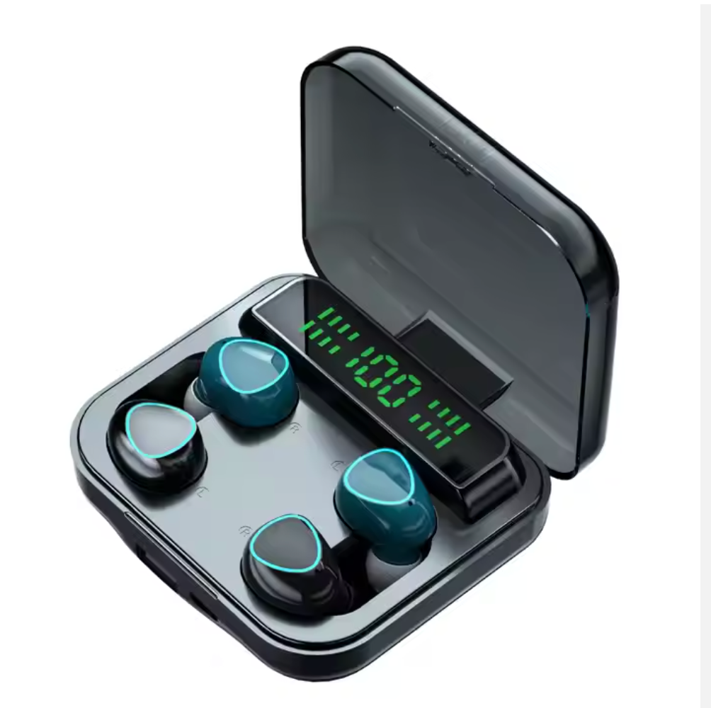 M22 Couple Two Pairs of Wireless Headphones - Type-C, In-Ear, Noise Cancelling with LED Display