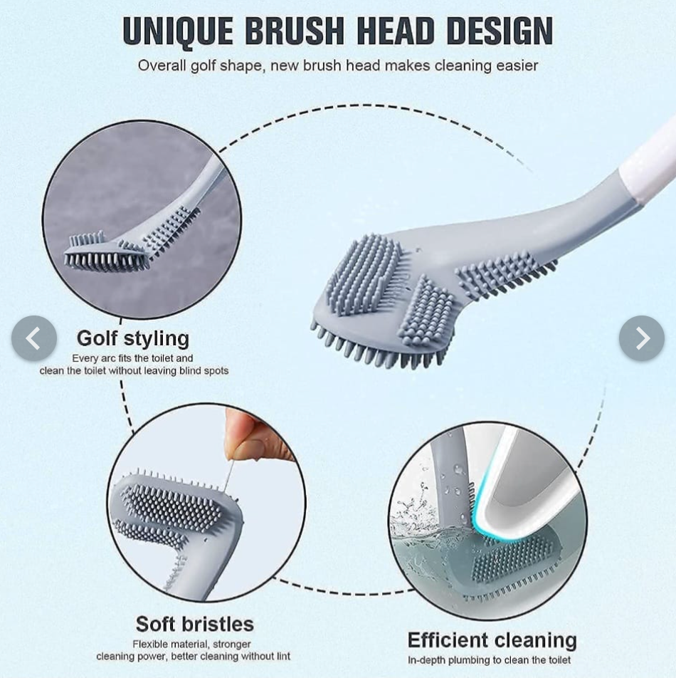 Toilet Brush 🖌️ Silicone