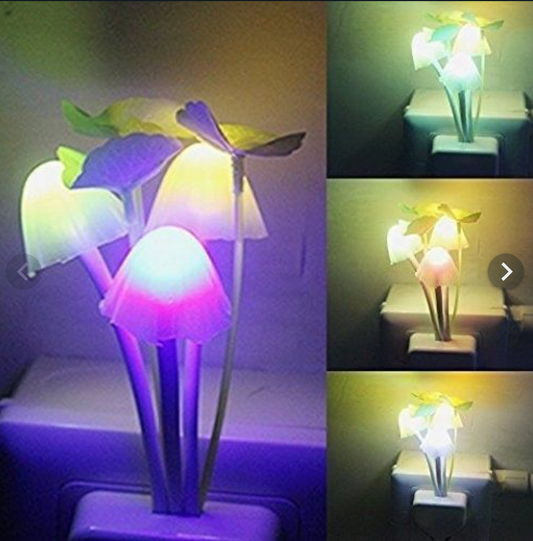 Mushroom  🍄 LED Night Lamp Auto Lamp