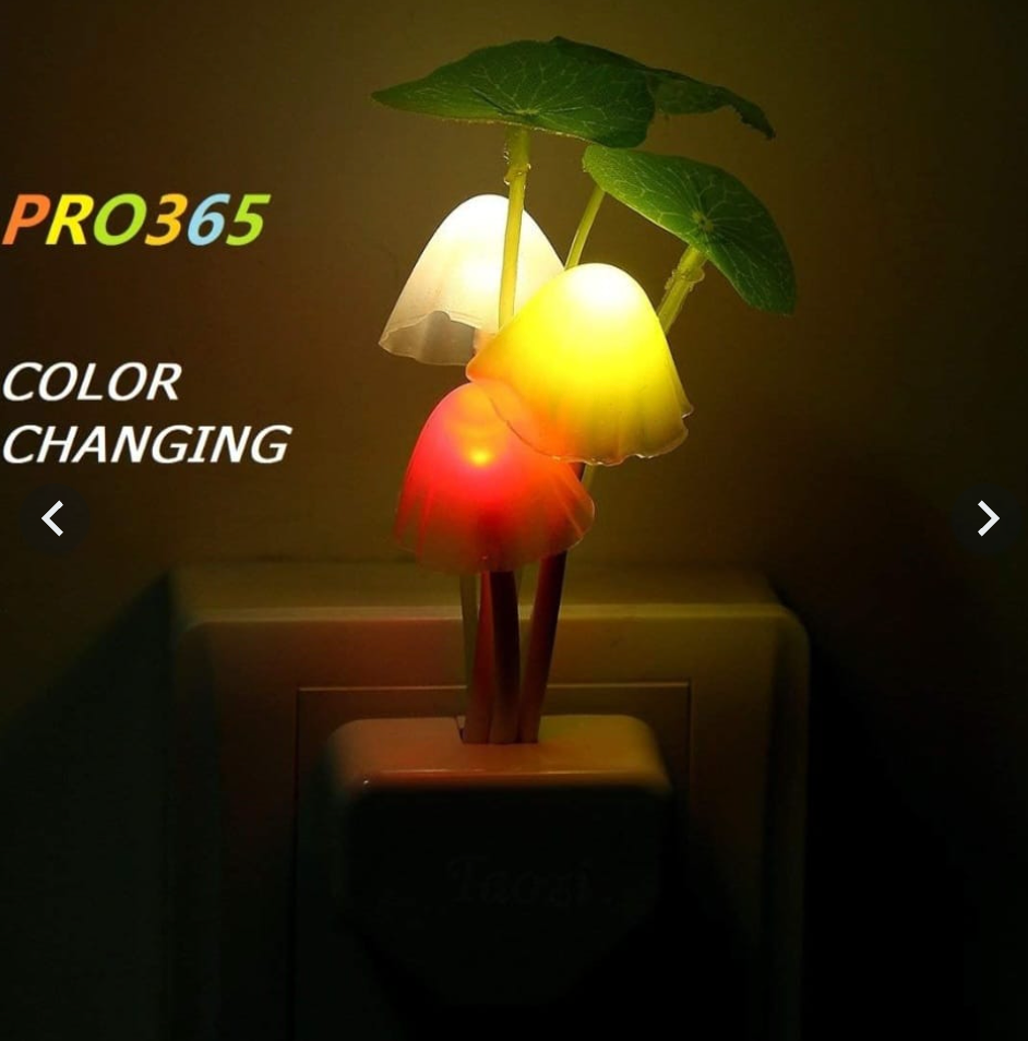 Mushroom  🍄 LED Night Lamp Auto Lamp