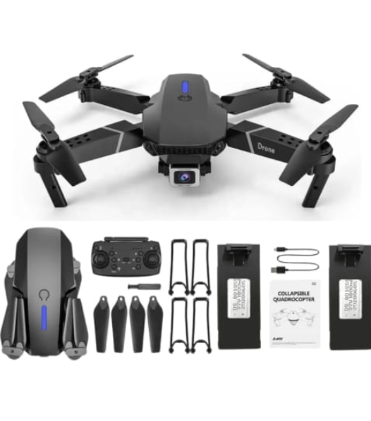 E88-Drone-with-2-Camera-,2-Batteries
