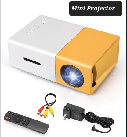 Mini Projector with HDMI Cable