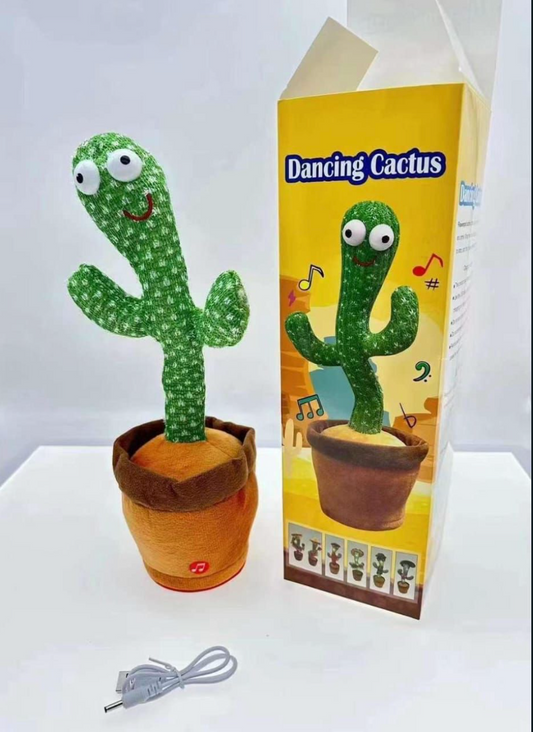 Cactus Dancing Talking Baby Toys for Kids Speaking Singing
