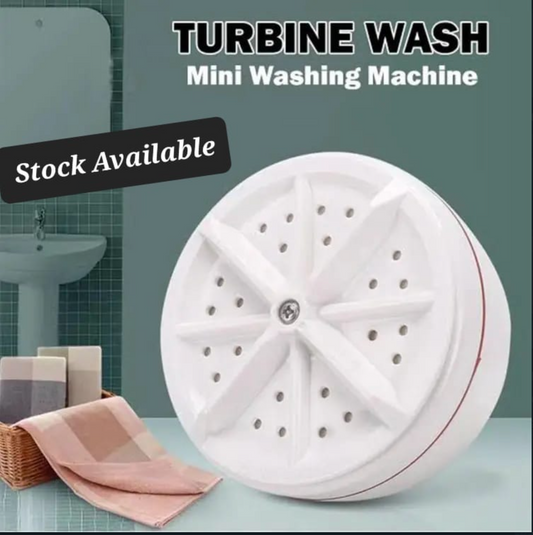 Turbine Wash While Washing Cloths