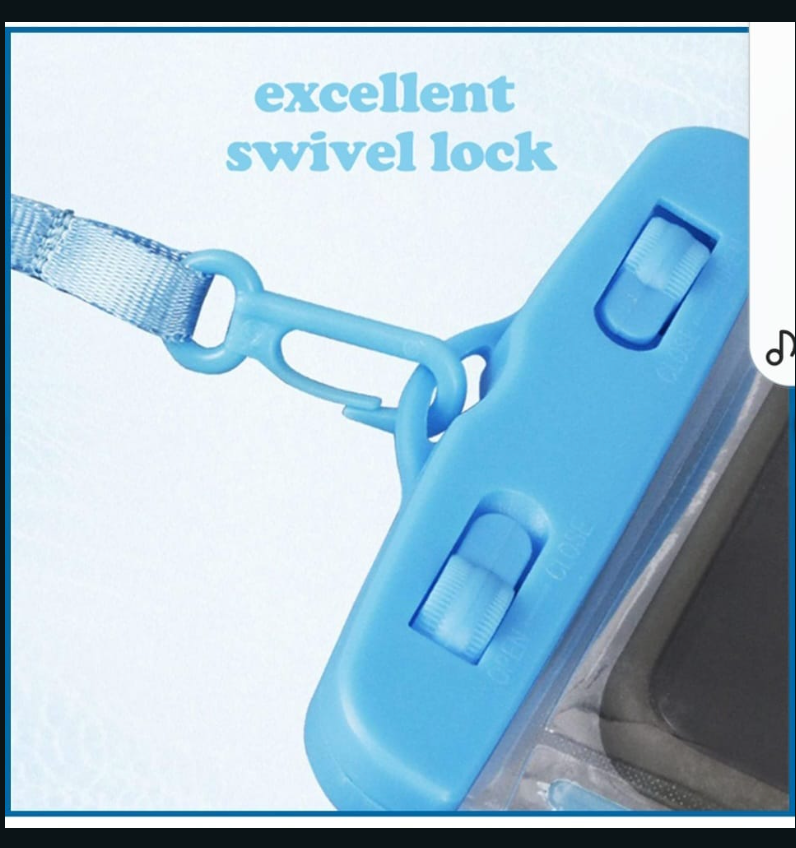 Universal Mobile Waterproof Pouch with Clip