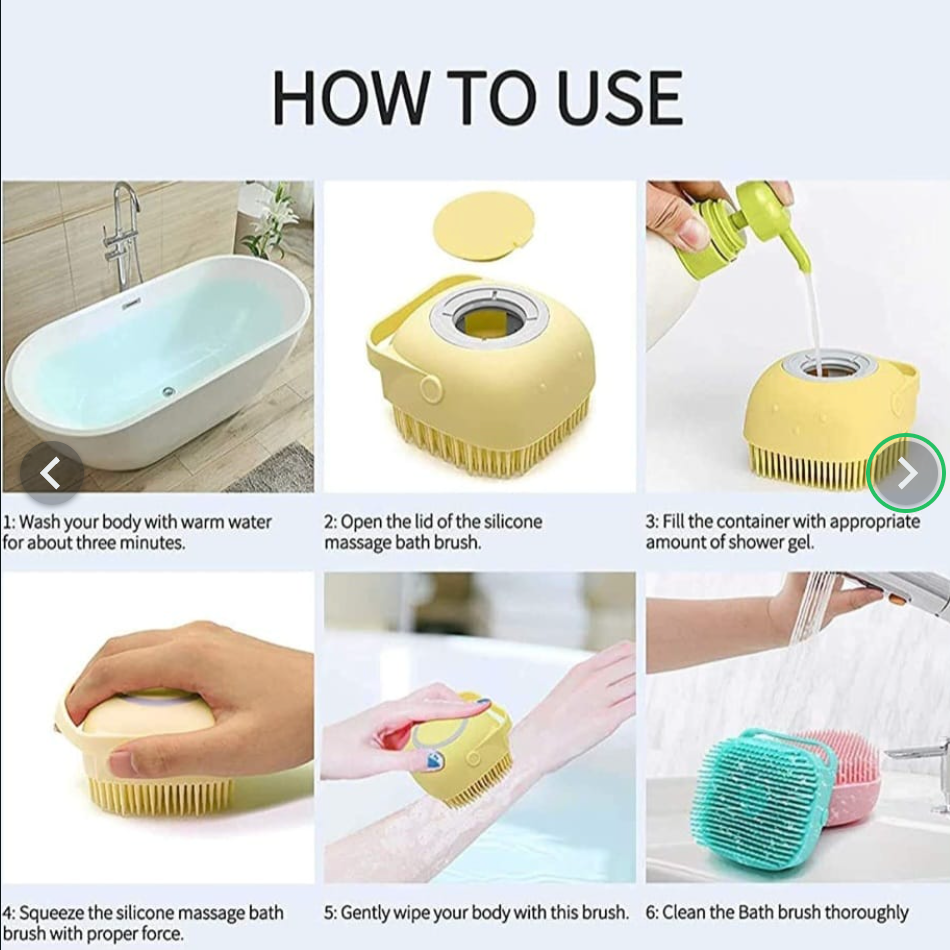 Body Scrubber Brush
