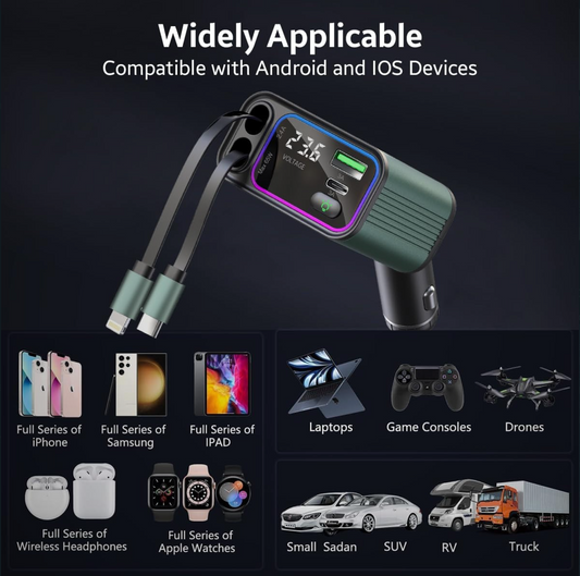 4 in 1 Car Charger