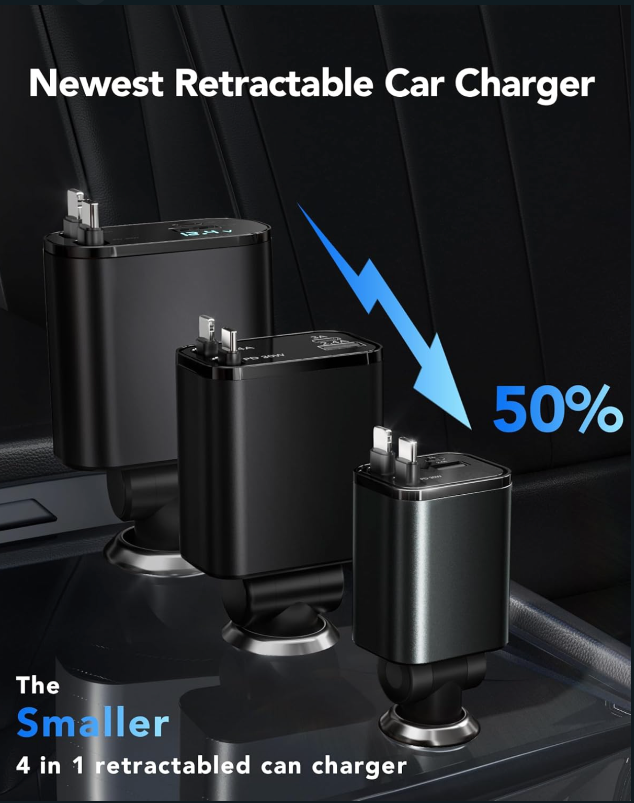 4 in 1 Car Charger