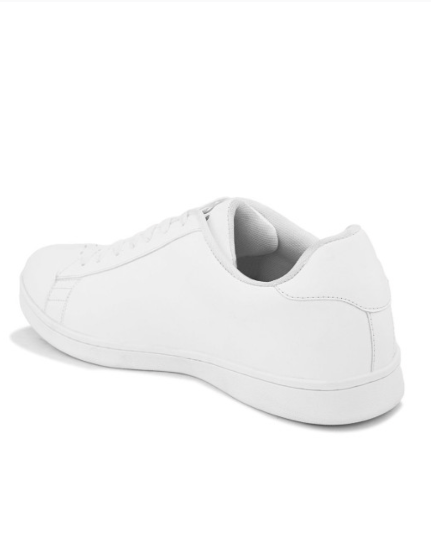 HRX by Hrithik Roshan Unisex White Lace-Up Sneakers