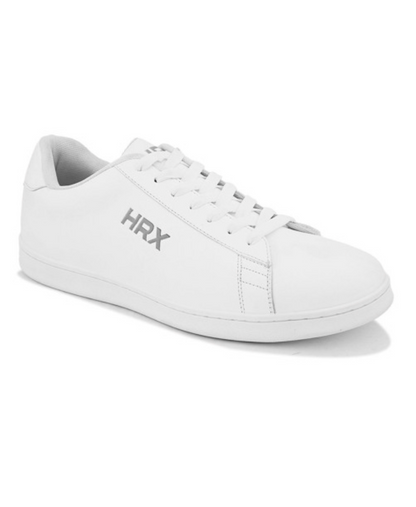 HRX by Hrithik Roshan Unisex White Lace-Up Sneakers