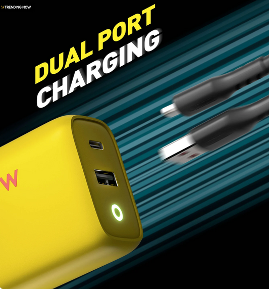 UBON CH-920 65W Dual Port Fast Wall Charger