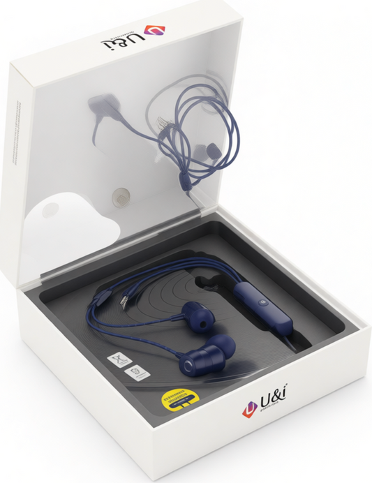 U&i Flash Series TPU Wired Earphones