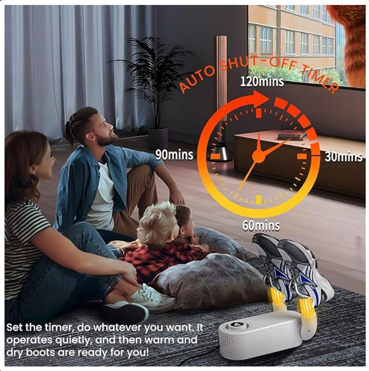 Shoe Dryer Machine With Timer