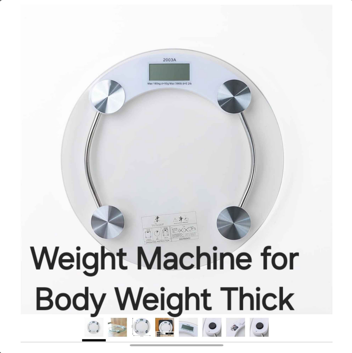 Weight Machine For Body Weight