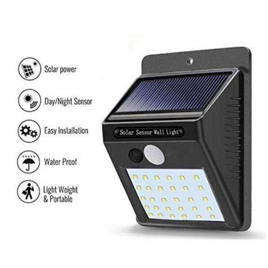 Solar Led Well Light 30 Led