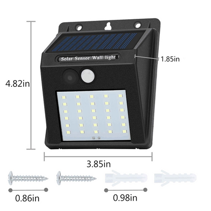 Solar Led Well Light 30 Led