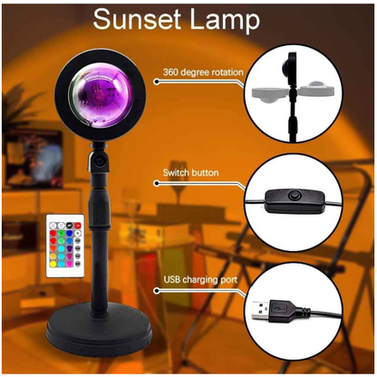 Sunset Lamp Projector