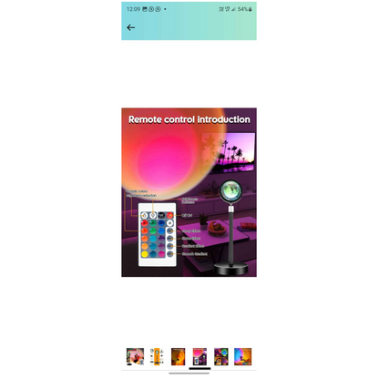 Sunset Lamp Projector