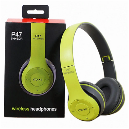 P47 Headphone Wireless Microphone Bluetooth