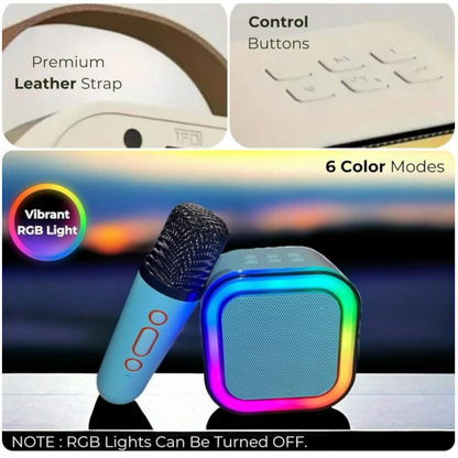 K12 Speaker Wireless Karaoke Mic