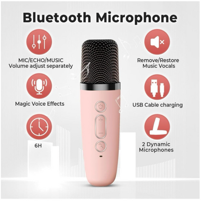 K12 Speaker Wireless Karaoke Mic