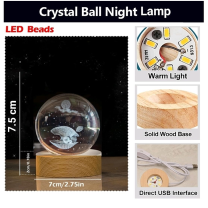 Crystal Ball Lamp