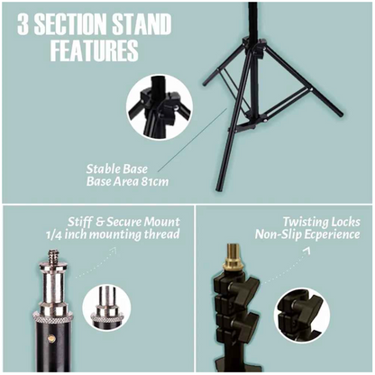 7 Feet Tripod Heavy Metal