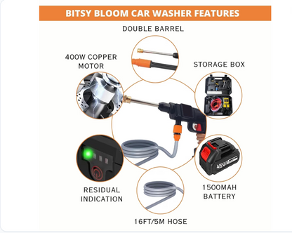 Car Washing Pump High Pressure Single Battery