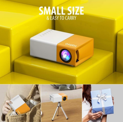 Mini Projector with HDMI Cable