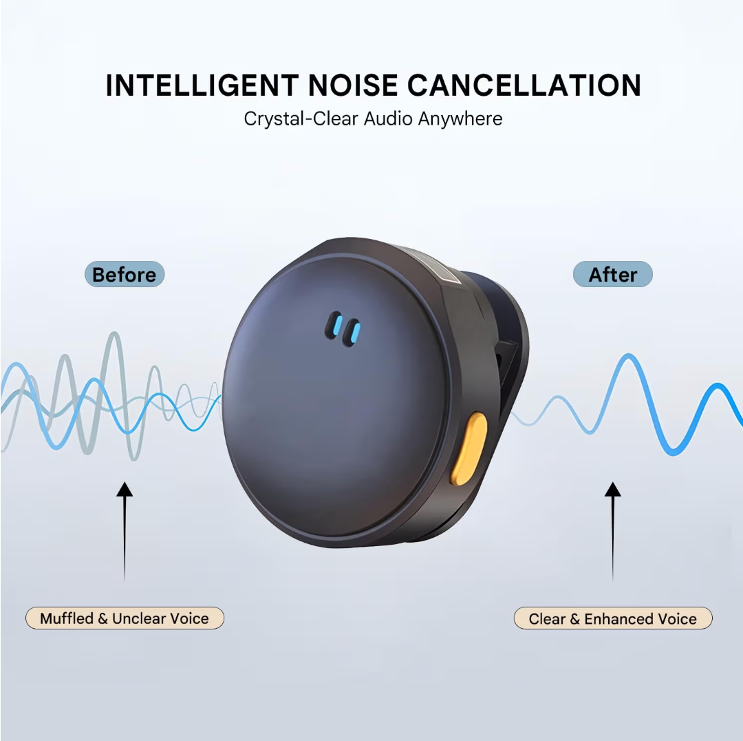 Q8 Wireless Microphone Caller Mic For Youtube