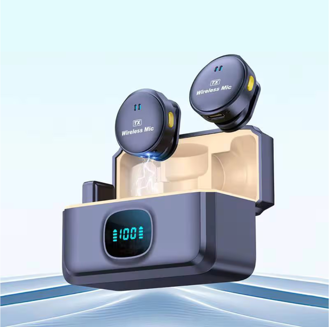 Q8 Wireless Microphone Caller Mic For Youtube
