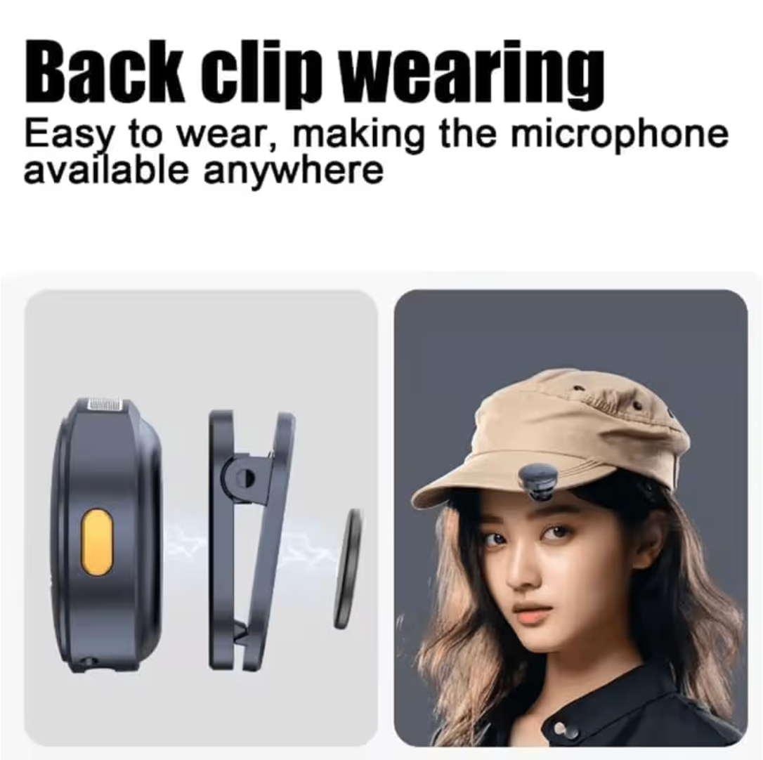 Q8 Wireless Microphone Caller Mic For Youtube