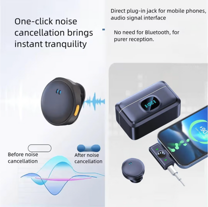 Q8 Wireless Microphone Caller Mic For Youtube
