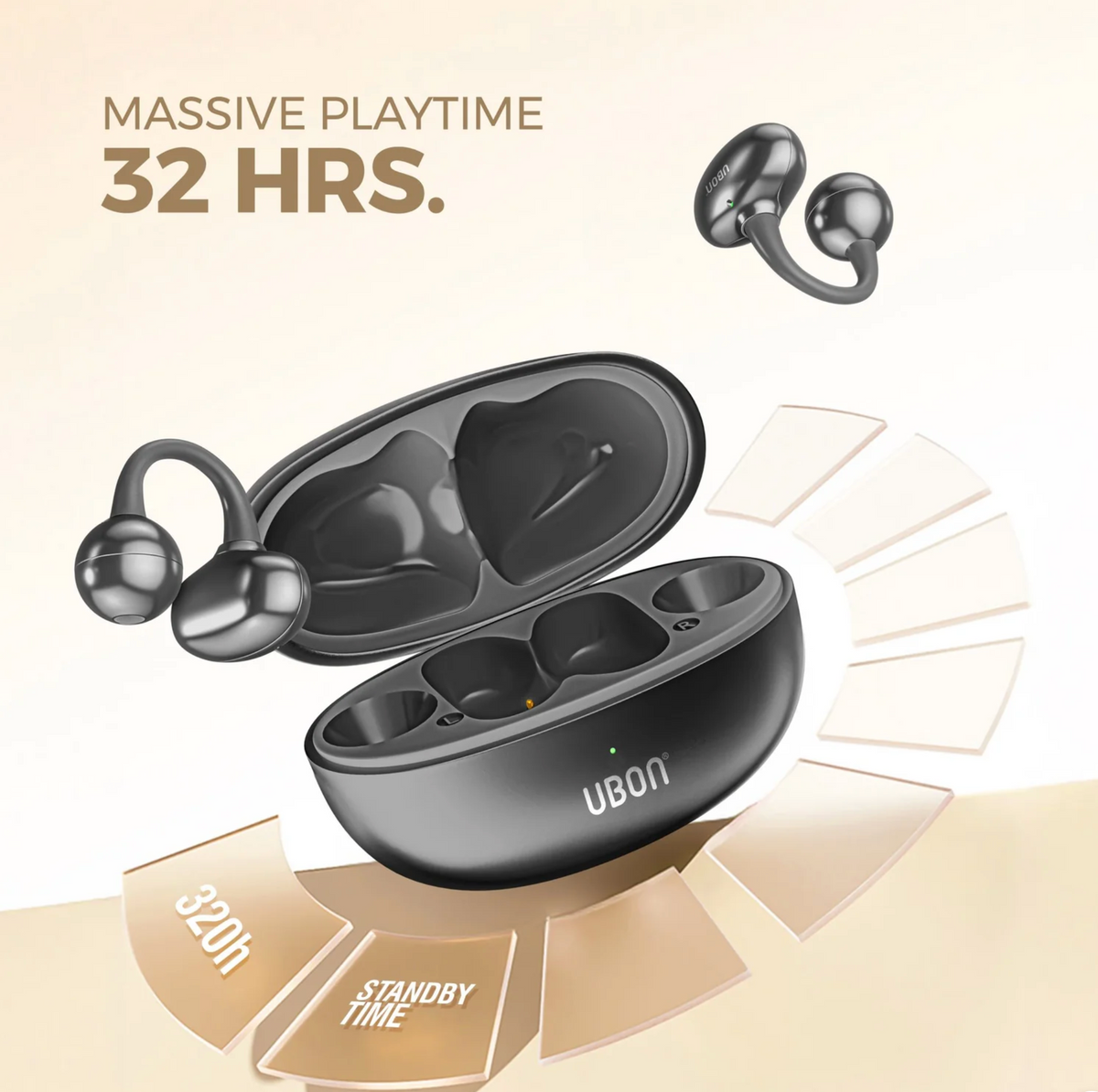 UBON J39 Air Clip Earbuds