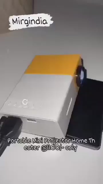 Mini Projector with HDMI Cable