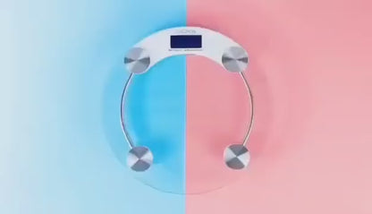 Weight Machine for Body Weight Thick Tempered Glass LCD Display With 180 Kg