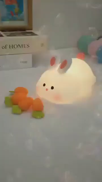 Rabbit Silicone Night Lamp